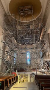 Travaux de restoration