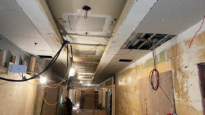 Travaux de restoration