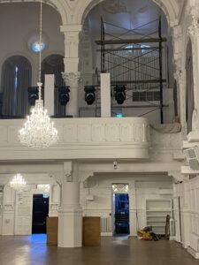 Travaux de restoration